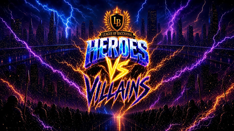League of Bacchanal: Heroes vs Villains